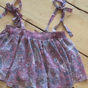 Like new MuMu crop top